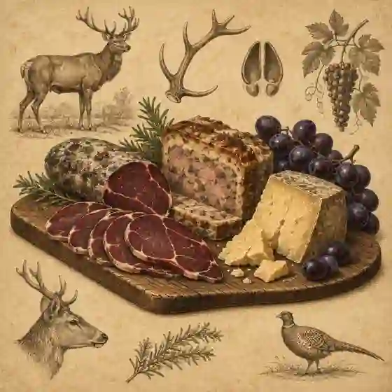 Hunter's charcuterie field plate