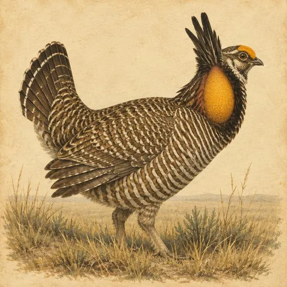 Prairie Chicken field plate