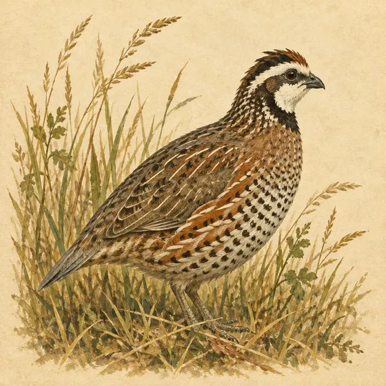 Bobwhite Quail field plate