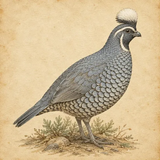 Scaled Quail field plate
